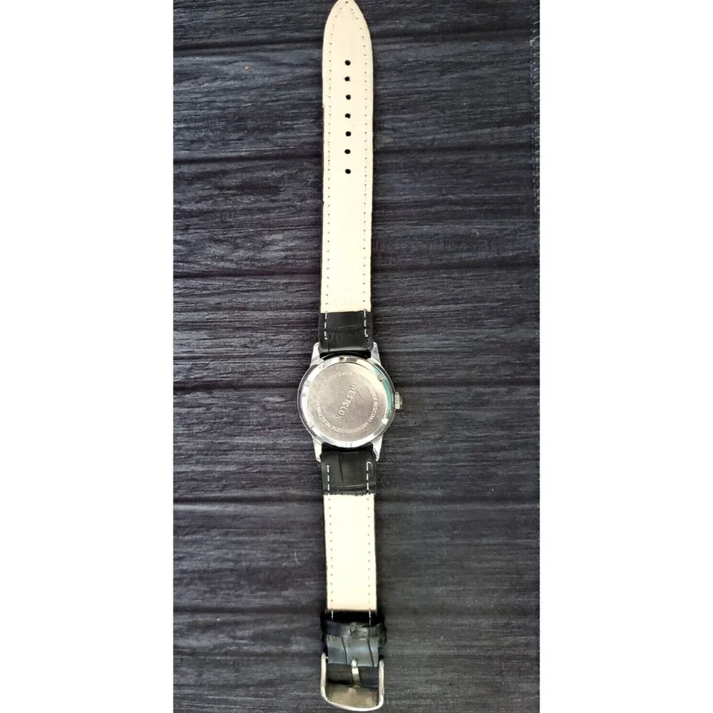 Rare Westclox Mechanical D-407 Incabloc Mens Watch 17J Serviced Runs Great‎